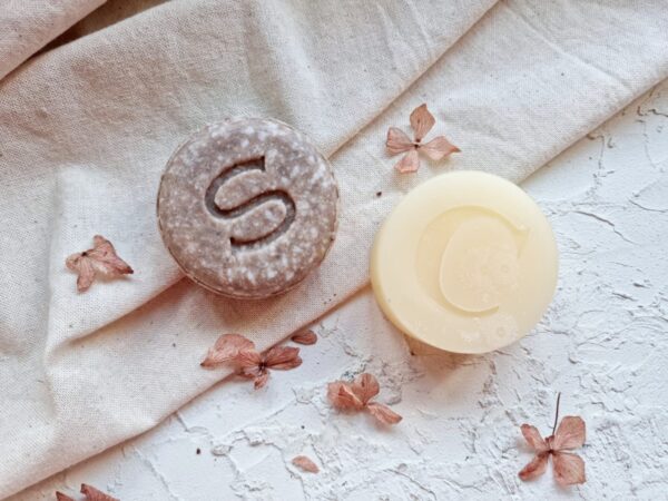 Clay Dry Hair Shampoo bar - Image 3