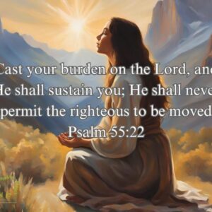 Cast your Burdens