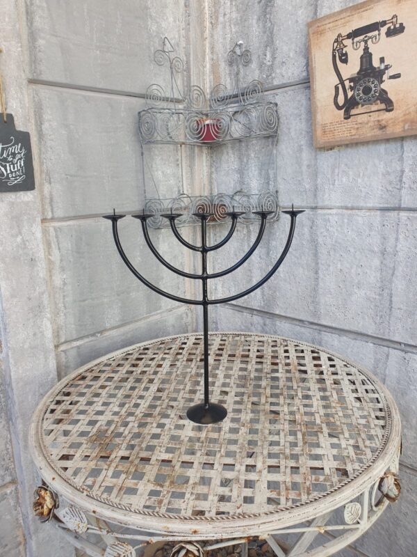 Menorah Large Black