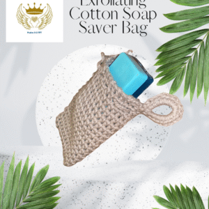 Exfoliating Cotton Soap Saver Bag