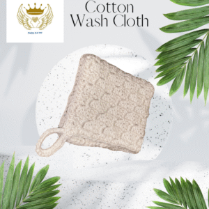 Natural  Cotton Wash Cloth