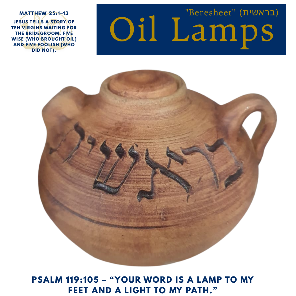 Beresheet Oil Lamp - Image 4