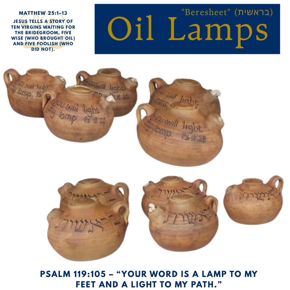 Beresheet Oil Lamp - Image 2