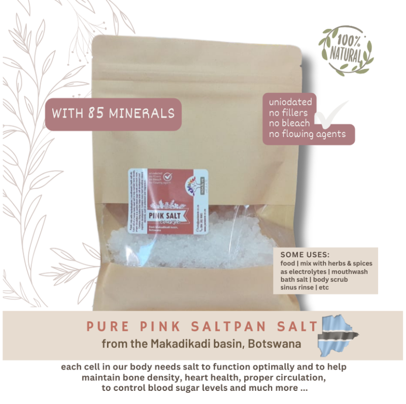 BOTSWANA pure PINK SALT